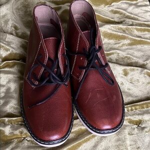 Kids Classic Leather Boots - Brown